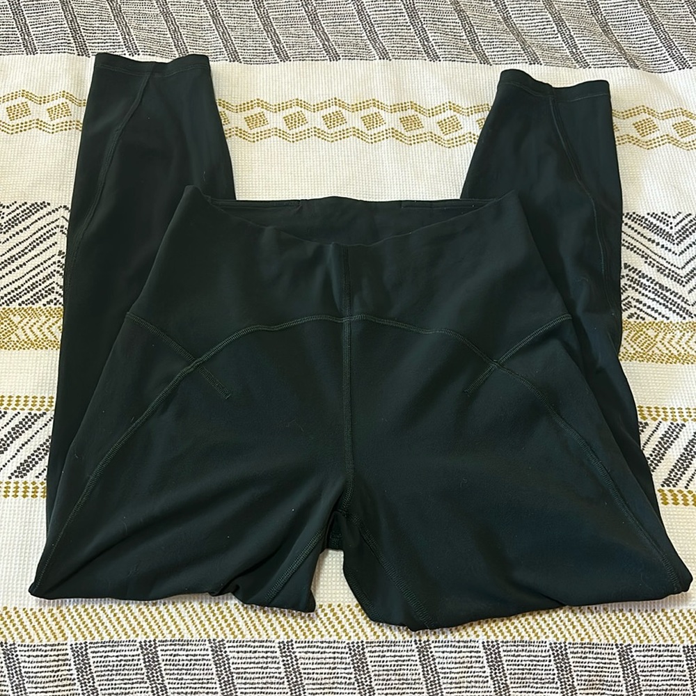 Lululemon dark green legging